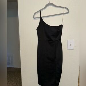 One strap bodycon dress
